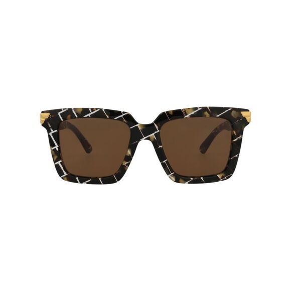 Bottega Veneta Square-Frame Acetate Sunglasses Multi Womens